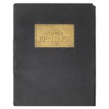 A 4½ Litre Bentley sales catalogue, number 24, issued April 1928,