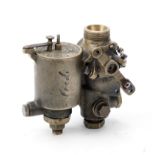 A Claudel bronze carburettor, French,
