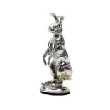 An Alvis hare mascot by AEL, British, 1930s,