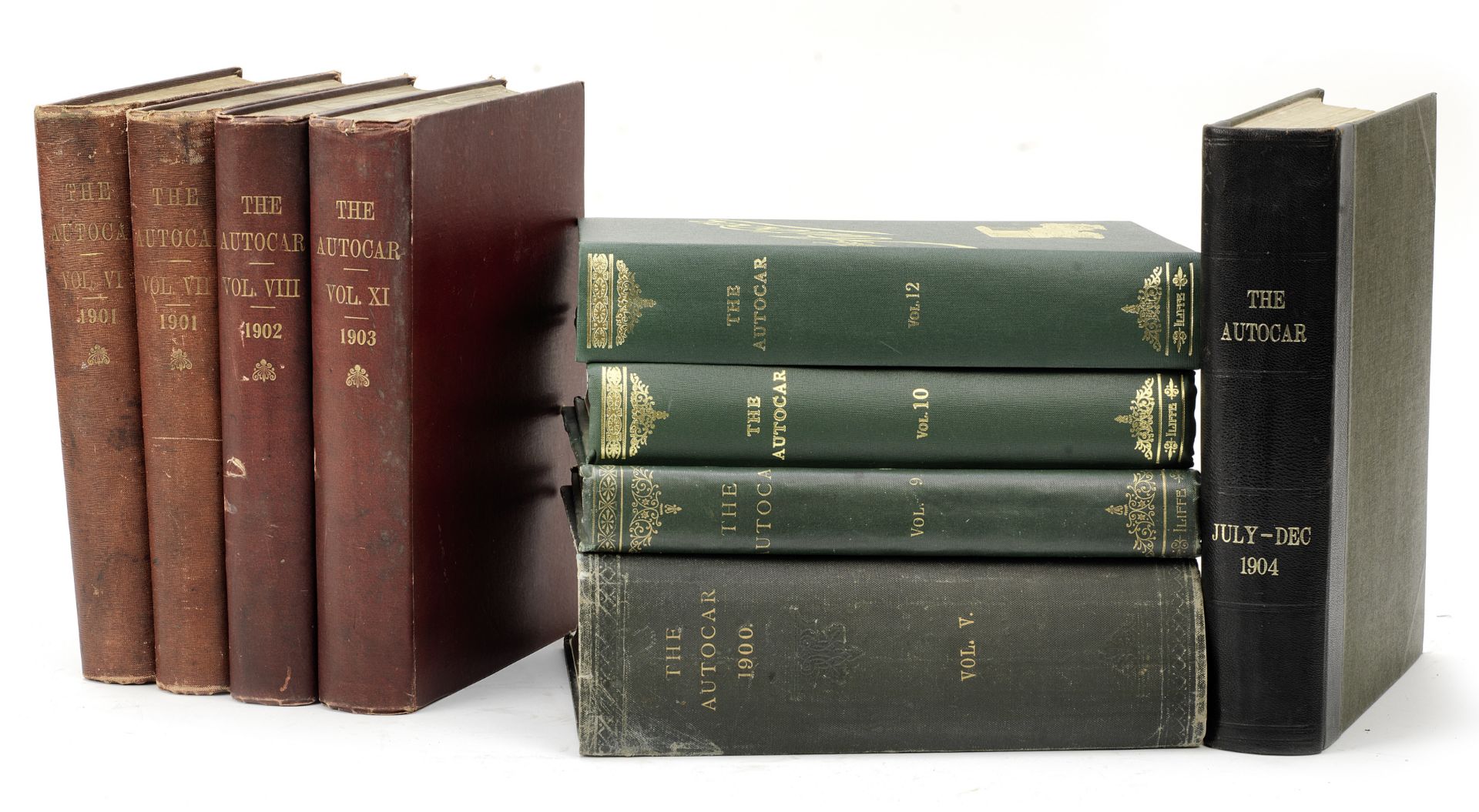 The Autocar; bound Volumes V to XIII (1900-1904), ((10))