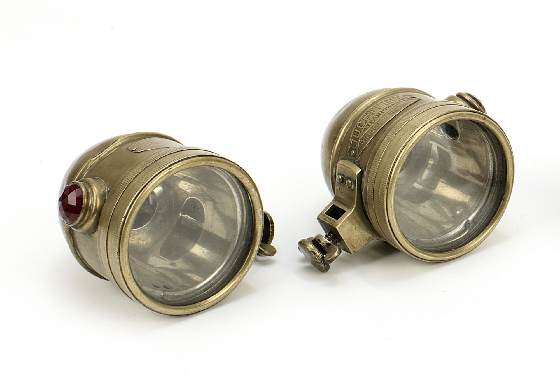 A pair of Ducellier electric side-lamps by Willocq Regnault & Cie, Paris, circa 1910, ((2))