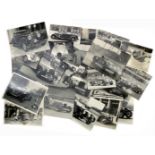 A collection of photographs depicting Derby and Crewe Bentleys,