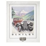 A Bentley 8 Litre brochure, number 35, dated Feb 1931,