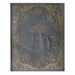 A Three Litre Bentley sales catalogue, number 7, issued October 1924,