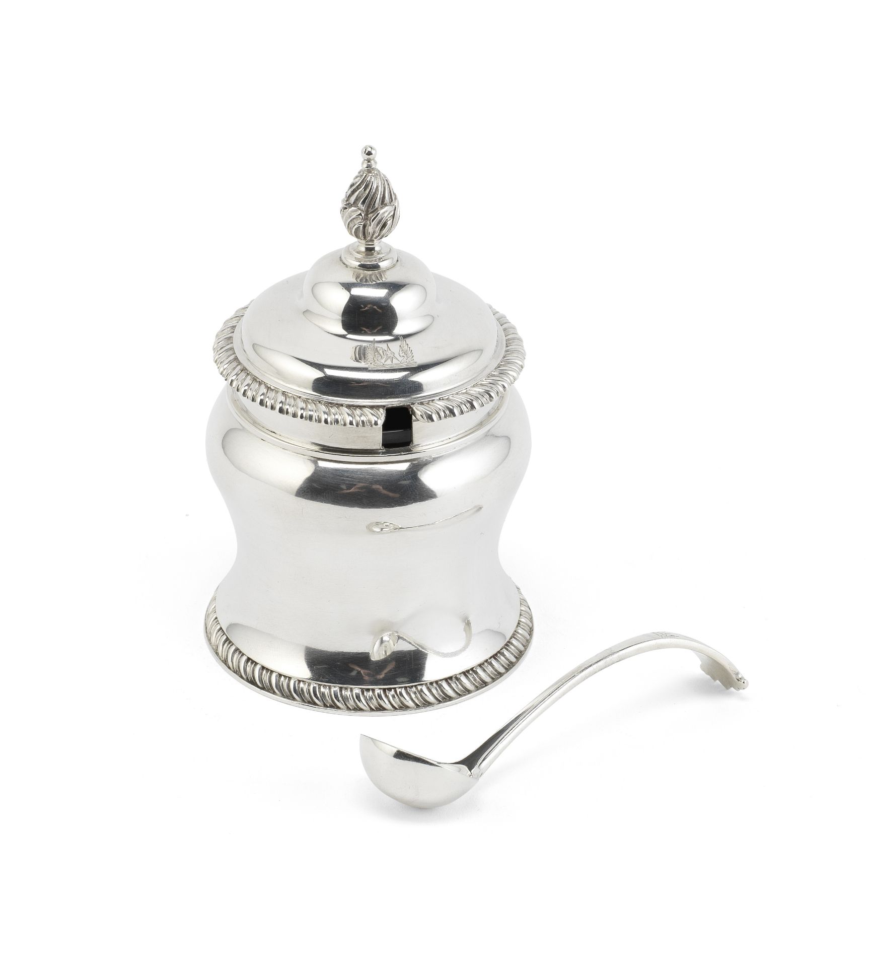 A Victorian silver mustard pot Francis Boone Thomas, London 1880