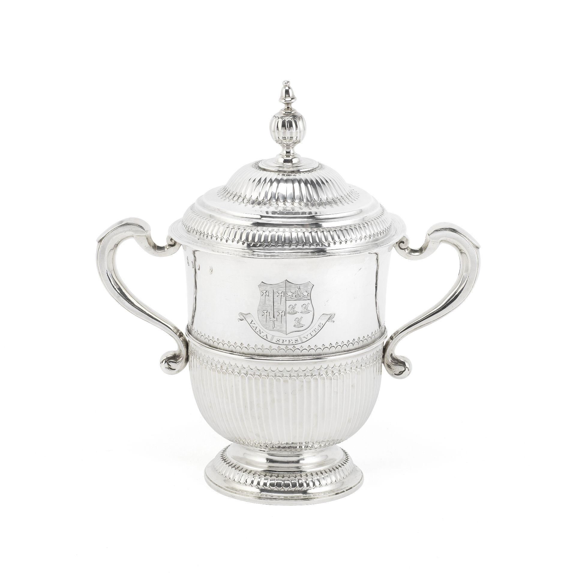 A Queen Anne silver cup and cover Thomas Farren, London 1708