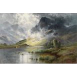 Alfred Fontville de Breanski (British, 1877-1957) Highland landscapes; a pair each 50.8 x 76.2cm ...