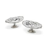 A pair of Edwardian silver dishes Charles Westwood & Sons, Birmingham 1907 (2)