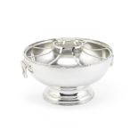 A silver two-handled caviar bowl Timothy Joseph Burtwell, London 1983