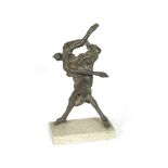 Jack Zajac (American, b. 1929): A bronze figural group, probably 'Metamorphosis Rome 4X,'