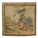 An Aubusson tapestry probably late 18th century 218cm x 214.5cm