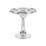 LIBERTY: a large Arts and Crafts silver standing dish Liberty & Co, Birmingham 1921, incuse stam...