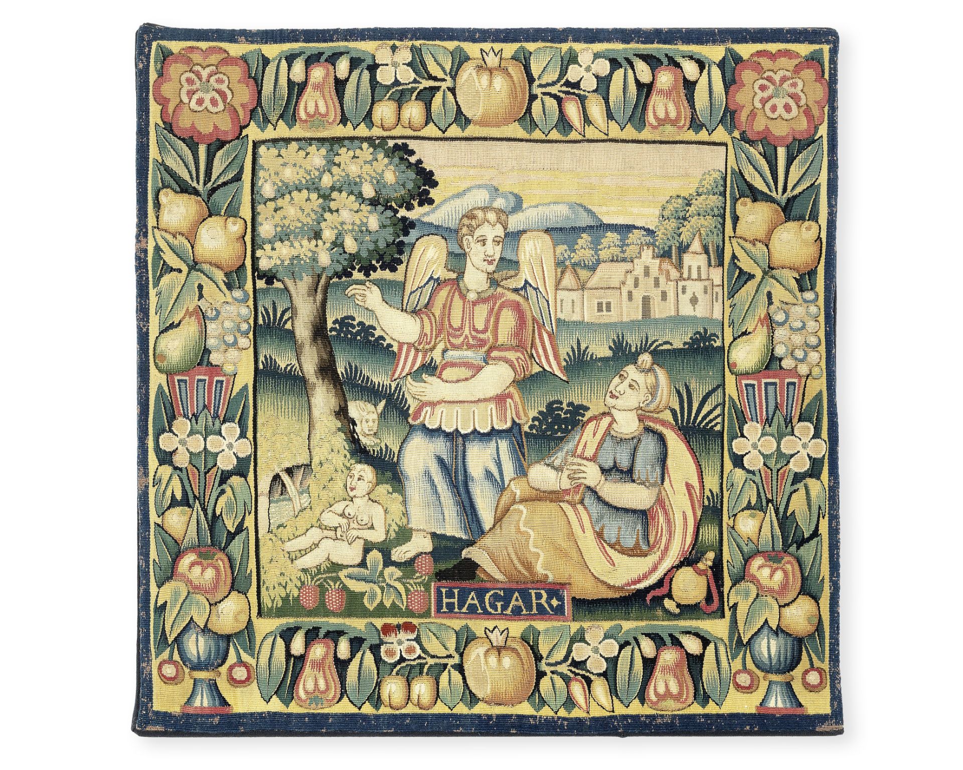 A late 16th century Hamburg Tapestry panel,