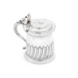 A Queen Anne silver tankard William Gamble, London 1710