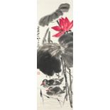 After Qi Baishi (1864-1957) Ducks and Lotus (2)