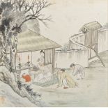 Chinese School (19th century) Rice Production (12)