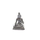 A white metal figure of Tara First half of the 20th century