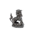 A bronze 'Buddhist lion' incense burner Ming Dynasty (2)