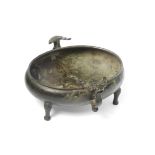 An archaic bronze ritual food vessel, dui Warring States Period