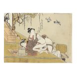 Attributed to Suzuki Harunobu (1725-1770) Edo period (1615-1868), circa late 1760s
