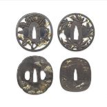 Eight iron tsuba (sword guards) Edo period (1615-1868), 18th/19th century (16)