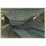 Kawase Hasui (1883-1957) Taisho era (1912-1926), dated 1920