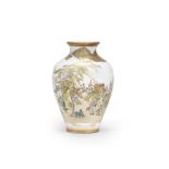 A Satsuma baluster vase By Kinkozan, Meiji era (1868-1912), late 19th/early 20th century (2)