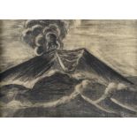 DR. ATL (GERARDO MURILLO) (1875-1964) Volcano Erupting