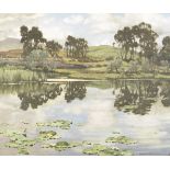 Charles Oppenheimer RSA RSW (British, 1876-1961) A Galloway lochan