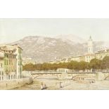 John Mulcaster Carrick (British, 1833-1896) A view of Nice