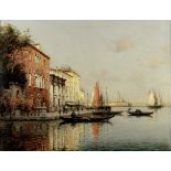 Antoine Bouvard (French, 1870-1956) The Grand Canal, Venice