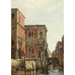 Antonietta Brandeis (Czech, 1849-1926) A venetian backwater