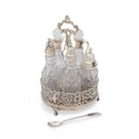 A Victorian silver cruet Edward Barnard and John Barnard, London 1862 - 1864