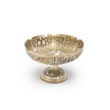 A Victorian silver bowl John Henry Rawlings, London 1888