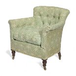 A late 19th/ early 20th century bergere Made by Howard & Sons
