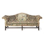 A George III mahogany sofa