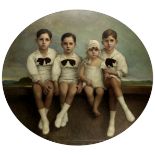 Spanish School, early twentieth century Portrait of four children
