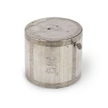 A George III silver tea caddy John Parker and Edward Wakelin, London 1763