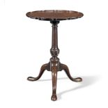A George III mahogany tripod table
