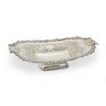 A George III silver dish London 1832