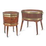 A George III mahogany wine cooler (2)