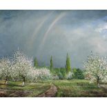 Christopher Richard Wynne Nevinson A.R.A. (British, 1889-1946) The Orchard 50.8 x 60.9 cm. (20 x ...