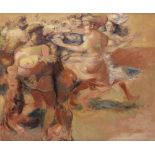 Ceri Richards (British, 1903-1971) The Rape of the Sabines 63.7 x 76.5 cm. (25 x 30 1/8 in.)