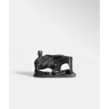 Henry Moore O.M., C.H. (British, 1898-1986) Reclining Figure 15.2 cm. (6 in.) long (Conceived in ...