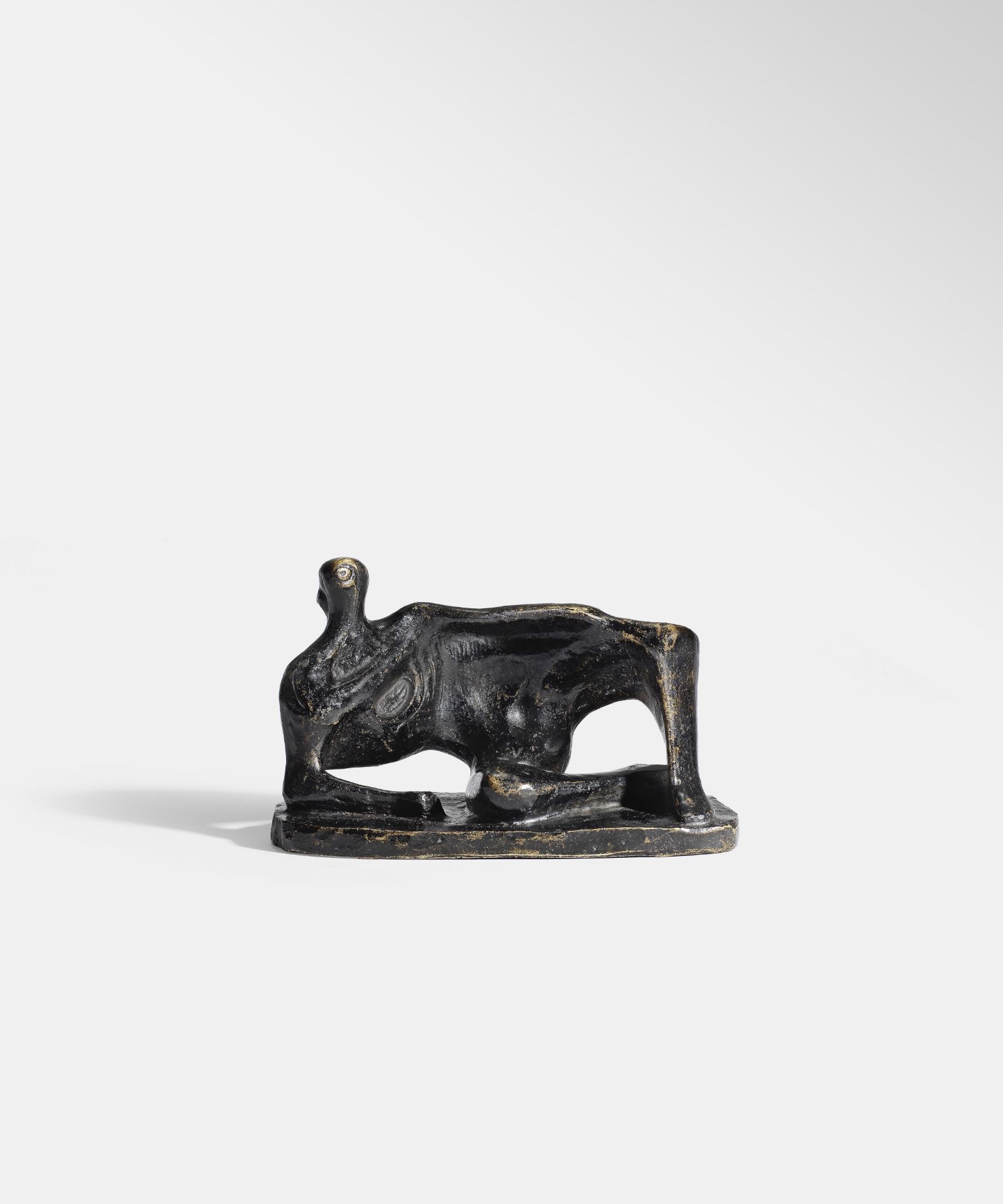 Henry Moore O.M., C.H. (British, 1898-1986) Reclining Figure 15.2 cm. (6 in.) long (Conceived in ...