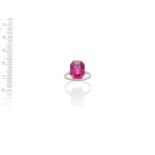 A SPINEL SINGLE-STONE RING