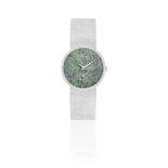 Chopard. An 18K white gold automatic bracelet watch with emblem of Saudi Arabia and signature of ...