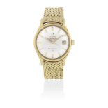 Omega. An 18K gold automatic calendar bracelet watch Constellation, Ref: 168005/6, Circa 1963