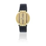 Piaget. An 18K gold quartz wristwatch Polo, Ref: 7273, Circa 1990