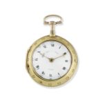 Higgs & Evans, Londres. A gold key wind quarter repeating pair case pocket watch London Hallmark ...